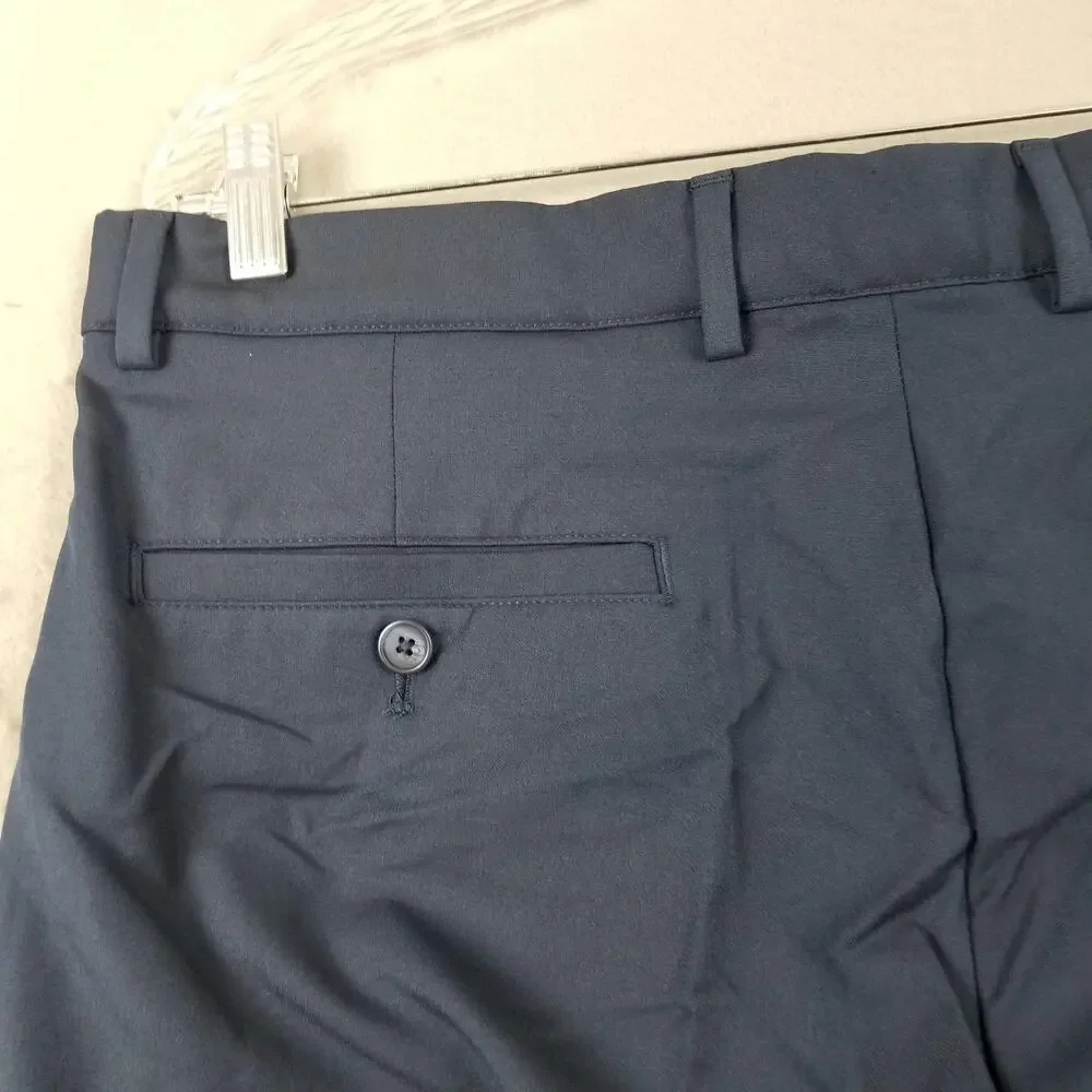 Greg Norman Pants Mens 34x30 Blue Classic Fit‎ Performance PlayDry Golf Stretch